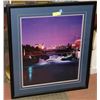 Image 1 : FRAMED PHOTOGRAPH OF SPOKANE FALLS 32" X 28"