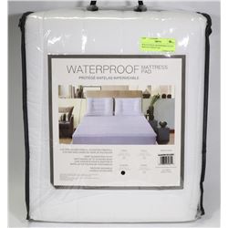 WATERPROOF MICROFIBER QUEEN SIZE MATTRESS PAD