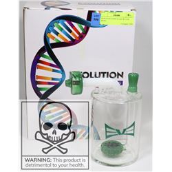 NEW EVOLUTION GLASS WATER BONG