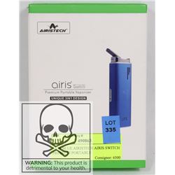 NEW BLUE AIRISTECH AIRIS SWITCH PREMIUM PORTABLE