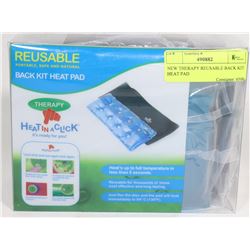 NEW THERAPY REUSABLE BACK KIT HEAT PAD