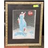 Image 1 : OLD SCHOOL FRAMED COCA COLA PICTURE PRINT