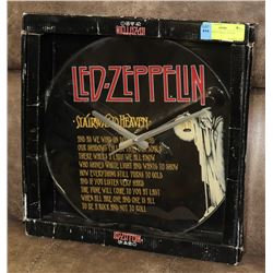 LED -ZEPPELIN ROUND WALL CLOCK 14" DIAMETER