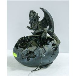 FANTASY DRAGON WATER FOUNTAIN 16" X 14"