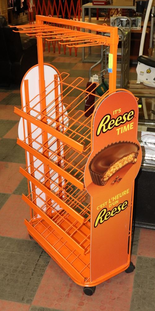 STORE DISPLAY RACK - ORANGE