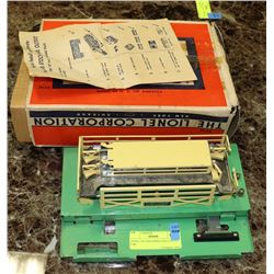 LIONEL NO 3656 OPERATING CATTLE CAR