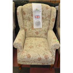 NEW COTSWOLD ABBEY QUEEN ANNE ACCENT CHAIR