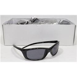 BOX OF BLACK DESIGNER SUNGLASSES