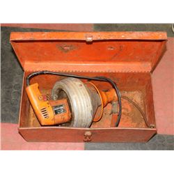 SUPERVAC HANDY ELECTRIC POWER SNAKE IN CASE