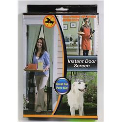 INSTANT SCREEN DOOR INCLUDES TWO 83"X19.5" MESH