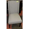 Image 1 : NEW GREY FABRIC ACCENT SIDE CHAIR