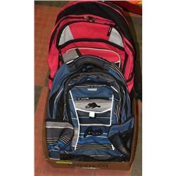 BOX WITH 2 BACKPACKS INCLUDING BLUE