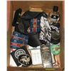 Image 1 : BOX W/LEATHER HARLEY DAVIDSON CAP, BELT