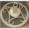 Image 1 : LIGHT BROWN METAL UMBRELLA BASE -