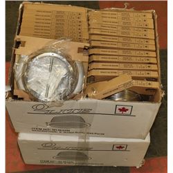 48 - 6 INCH POT LIGHT TRIM RINGS