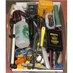 TRAY OF ASSORTED SHOP MISCELLANEOUS