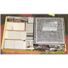 Image 1 : LARGE BOX 0F SPORTS COLLECTIBLES