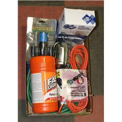 TRAY OF ASSORTED SHOP MISCELLANEOUS