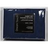Image 1 : DREAM TOUCH DARK BLUE QUEEN SIZE SHEET SET