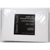 Image 1 : NEW DREAM TOUCH WHITE QUEEN SIZED SHEET SET