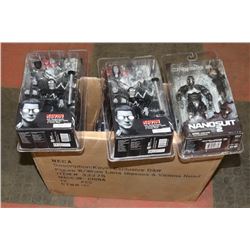 BOX OF CRYSIS 2 ACTION FIGURES. COLLECTIBLES