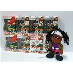 BOX OF MARVEL MIGHTY MUGS FIGURES