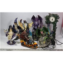 ASSORTMENT OF FANTASY FIGURES
