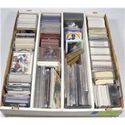 3200 COUNT BOX OF MOSTLY BASEBALL AND NHL CARDS