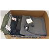 Image 1 : BOX W/ 4 NEW PAIRS OF MEN'S SHORTS WITH