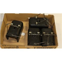 SET OF 4 "VICTOR" POCKET GOPHER TRAPS -HEAVY DUT