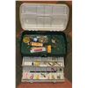 Image 1 : LARGE PLANO TACKLE BOX WITH FISHING TACKLE
