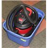 Image 1 : BLUE BIN W/ SHOP VAC BRAND WET/DRY