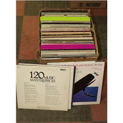 BOX OF ASSORTED VINTAGE ALBUMS