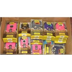 BOX OF ASSORTED  PHONE COVER -OUTTER DEFENDER