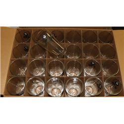 CASE OF 24 20OZ BIG ROCK BEER GLASSES