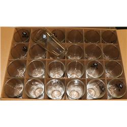 CASE OF 24 20OZ BIG ROCK BEER GLASSES