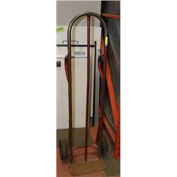 METAL DOLLY WITH RUBBER TIRES