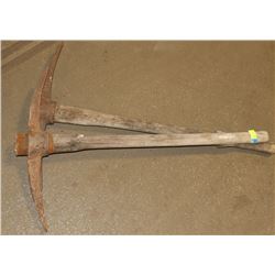 ANTIQUE PROSPECTOR'S PICK AXE