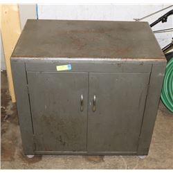 2 DOOR MEDICAL / OFFICE CABINET APROX 30W X 20D