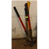 Image 1 : YARD TOOLS  : SPLITING AXE , PRUNNER