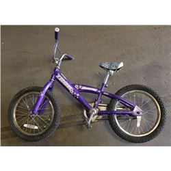 16" TREK GIRLS/ YOUTH PURPLE BIKE