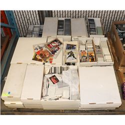 PALLET OF ASSORTED SPORTS CARDS