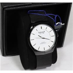 NEW OMAX MENS WATCH WITH GIFTBOX