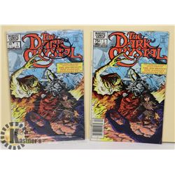 LOT OF 2 MARVEL "THE DARK CRYSTAL" COMICS