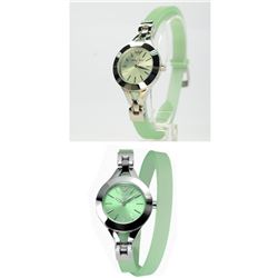 NEW EMPORIO ARMANI GREEN SILICONE BRACELET MSRP $253.
