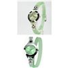 Image 1 : NEW EMPORIO ARMANI GREEN SILICONE BRACELET MSRP $253.