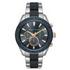 Image 3 : NEW ARMANI EXCHANGE DRK-BLUE CHRONO DIAL MSRP $310