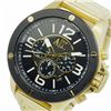 Image 6 : NEW ARMANI EXCHANGE BLACK DIAL GOLD-TONE MSRP $339