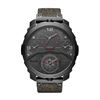 Image 1 : NEW DIESEL 55MM 4-TIMEZONE BLACK DIAL MSRP $475