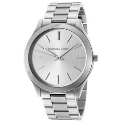 NEW MICHAEL KORS SILVER DIAL ST. STEEL MSRP $263